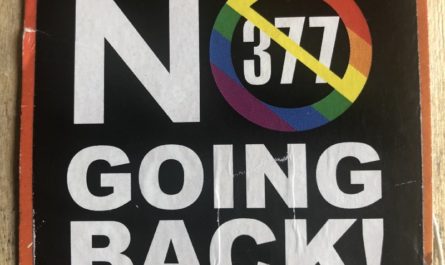 No Going Back Section 377 Sticker